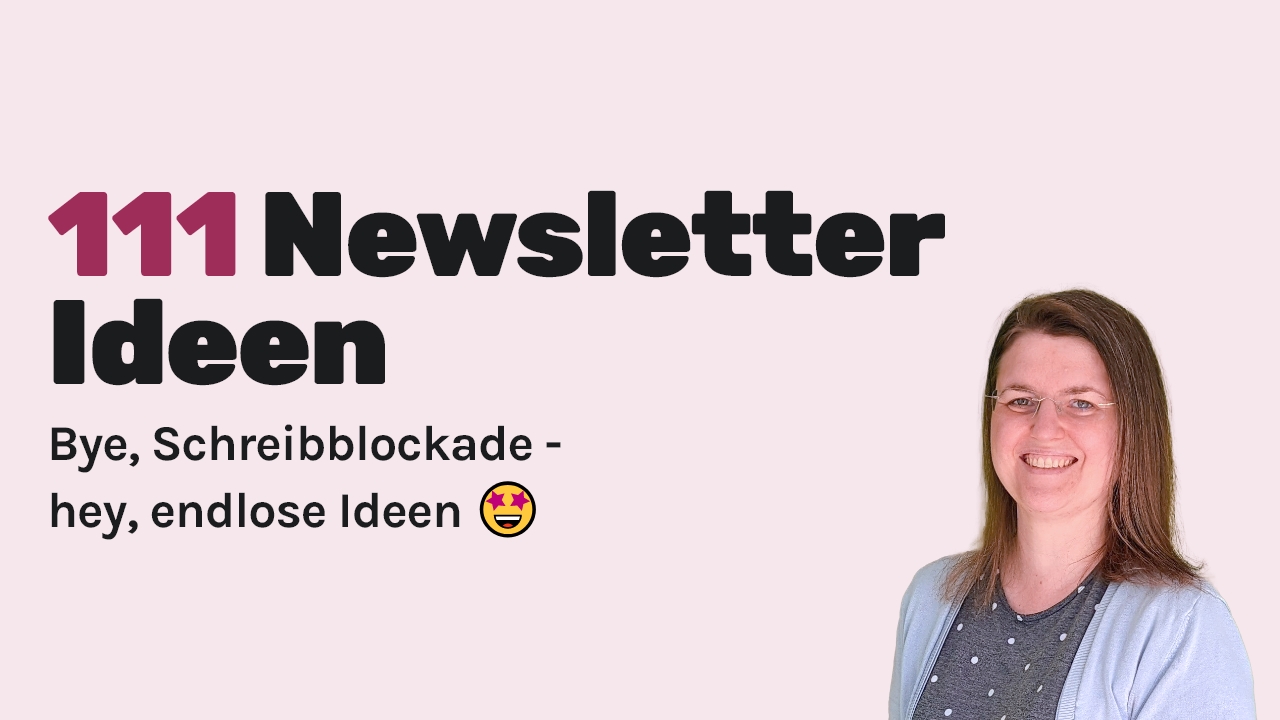 Newsletter Ideen Cover